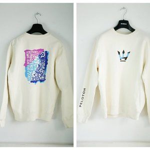 Brand NEW Peloton Graphic Detail Men's Pullover Sweatshirt L